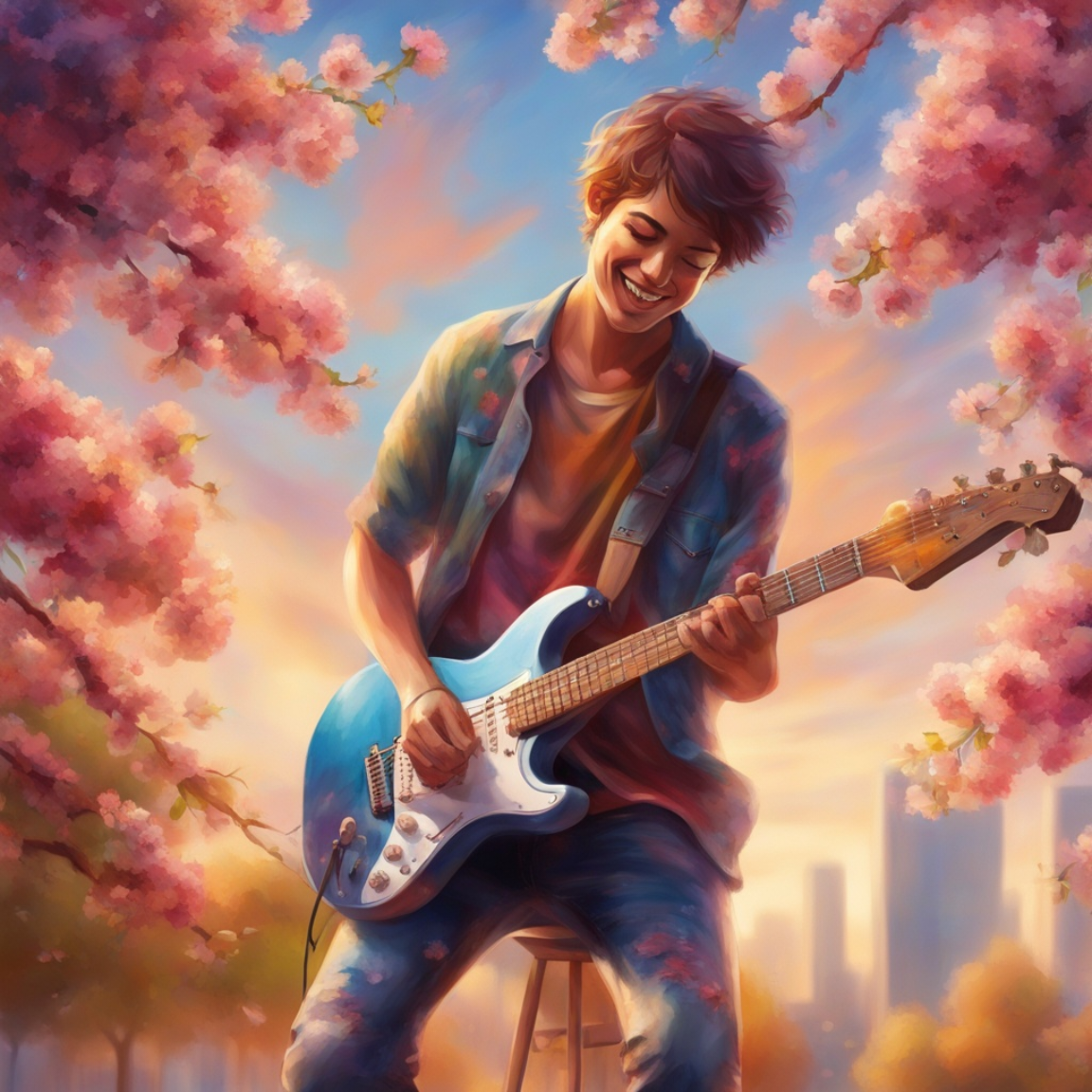 Illustration : While my guitar gently weeps