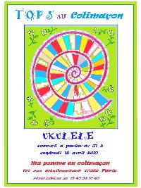 vignette du songbook concert de printemps au Colimaçon